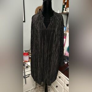 Banana Republic Charcoal Long Sleeve Dress
